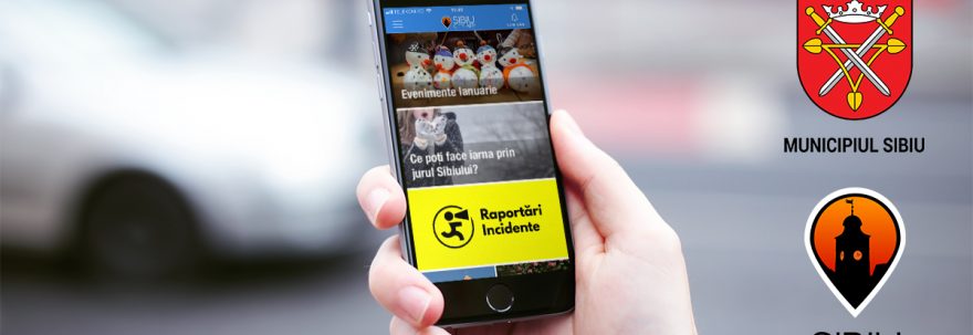 Primăria Municipiului Sibiu extinde aplicația Sibiu City App cu un modul destinat raportării problemelor din oraș