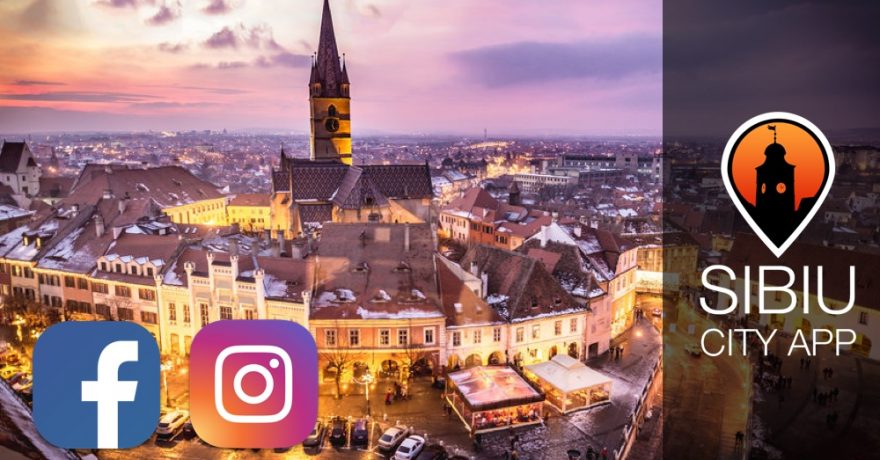 Bune practici: campanii de promovare online Sibiu City App
